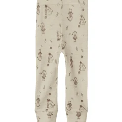 Best Nbfwillos leggings i ull til baby, Peyote Melange Ullbukser Baby | Ullbukser Gutt 3-10 År