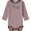 Fashion Nbfwillow body i ull, Purple Dove Ullbody Og Ullgensere Baby | Ullbodyer Baby Jente