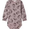 Sale Nbfwuppo body i ull/bomull, Purple Dove Ullbody Og Ullgensere Baby | Ullbodyer Baby Jente