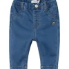 Best Nbmben Tapered Jeans til baby, Medium Blue Denim Bukser Baby Gutt