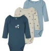 Hot Nbmbody 3-pack body, Jet Stream Bodyer Baby Jente | Bodyer Baby Gutt