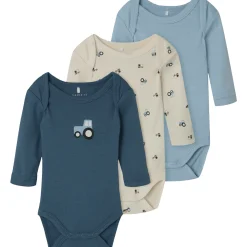 Hot Nbmbody 3-pack body, Jet Stream Bodyer Baby Jente | Bodyer Baby Gutt