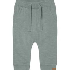 New Nbmhowel joggebukse til baby, Slate Gray Bukser Baby Gutt