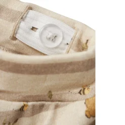 New Nbmthilo joggebukse til baby, Peyote Melange Bukser Baby Gutt
