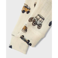 Outlet Nbmwang Needle leggings i ull, Snow White Ullbukser Baby | Ullbukser Gutt 3-10 År