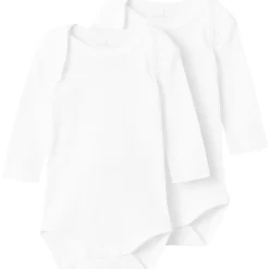 New Nbnbody 2-pack body, Bright White Bodyer Baby Jente | Bodyer Baby Gutt