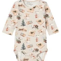 New Nbnroccos body, Peyote Melange Juleantrekk Til Baby Jente | Juleantrekk Baby Gutt