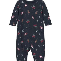 Discount Nbnvismas pyjamas til baby, Dark Sapphire Heldresser & Pyjamaser Jente | Heldresser & Pyjamaser Gutt