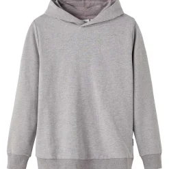Discount Nesweat hettegenser til barn, grey melange Gensere Gutt 8-16 År | Gensere & Overdeler Gutt
