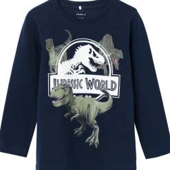 New Nijal Jurassic genser til småbarn, dark sapphire Gensere & Overdeler Gutt | Gensere Baby Gutt