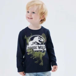 New Nijal Jurassic genser til småbarn, dark sapphire Gensere & Overdeler Gutt | Gensere Baby Gutt