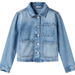 Fashion Nkfaria olajakke til barn og ungdom, Light Blue Jakker Barn