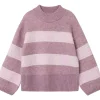 New Nkfbeify strikket genser til barn, Elderberry Gensere Jente 8-16 År | Gensere & Overdeler Gutt