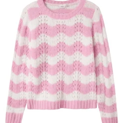 Best Nkfdamilla strikket genser til barn, Pink Frosting Gensere Jente 8-16 År | Gensere & Overdeler Gutt