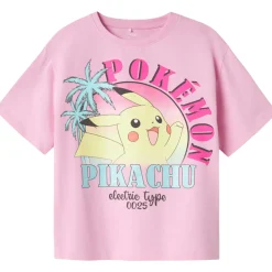 Sale Nkffami Pokemon t-skjorte til barn, Pink Frosting T-skjorte Jente 8-16 År | T-skjorter & Singleter Jente