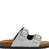 Outlet Nkfflora sandaler til barn, Silver Colour Sandaler Og Badesko