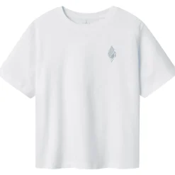 Clearance Nkfjassa t-skjorte til barn, Lucent White T-skjorte Jente 8-16 År | T-skjorter & Singleter Jente