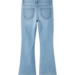 Hot Nkfpolly boot-cut jeans til barn, Light Blue Denim Bukser Jente 8-16 År | Bukser Baby Gutt