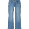 Best Nkfpolly Skinny Boot Jeans til barn, Medium Blue Bukser Jente 8-16 År | Bukser Baby Gutt