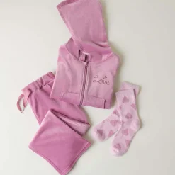 Best Nkfragna velour zip-jakke til barn, Mauve Orchid Gensere Jente 8-16 År | Gensere & Overdeler Gutt