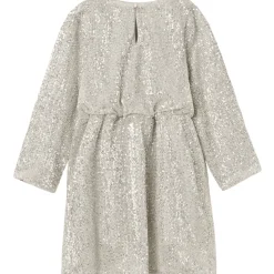 Sale Nkfrantella paljettkjole til barn, Frosted Almond Penklær Jente 8-16 År | Penklær Baby Gutt