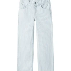 Sale Nkfrose Wide Jeans til barn, Light Blue Denim Bukser Jente 8-16 År | Bukser Baby Gutt
