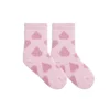 Best Nkfruthy terrysokker til barn, Mauve Orchid Sokker Jente 8- 16 År | Sokker Jente