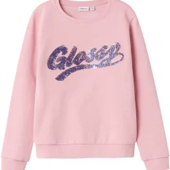 Best Nkfsistrine sweatshirt til barn, Cameo Pink Gensere Jente 8-16 År | Gensere & Overdeler Gutt