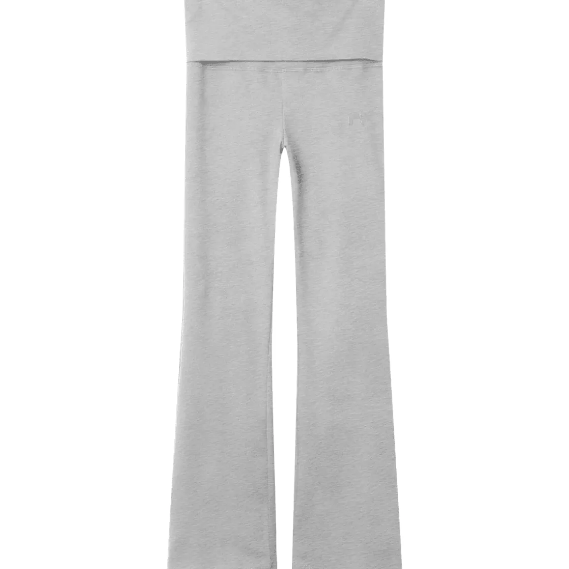 Clearance Nkfspice Bootcut bukse til barn, Light Grey Melange Bukser Jente 8-16 År | Bukser Baby Gutt