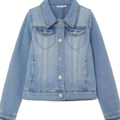 Online Nkfstar 2210 denimjakke til barn, Light Blue Denim Jakker Barn