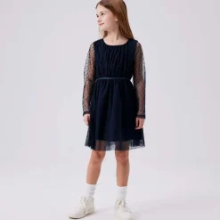 Discount Nkfvabos kjole til barn, Dark Sapphire Penklær Jente 8-16 År | Penklær Baby Gutt