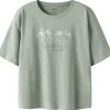 Best Nkfveen t-skjorte til barn, Aqua Gray T-skjorte Jente 8-16 År | T-skjorter & Singleter Jente