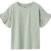 Discount Nkfvilukka t-skjorte til barn, Aqua Gray T-skjorte Jente 8-16 År | T-skjorter & Singleter Jente