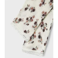Sale Nkfwang Needle leggings i ull, Snow White Ullbukser 8-16 År | Ullbukser Gutt 3-10 År