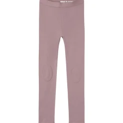 Best Nkfwillto leggings i ull til barn, Purple Dove Ullbukser 8-16 År | Ullbukser Gutt 3-10 År