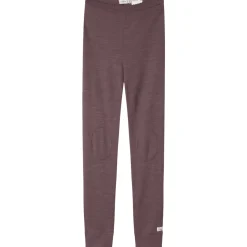 Hot Nkfwyla leggings i ull/viskose, Sparrow Ullbukser 8-16 År | Ullbukser Gutt 3-10 År