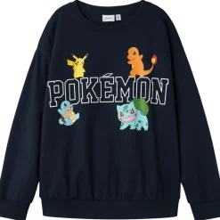 Online Nkmday Pokémon sweatshirt til barn, Dark Sapphire Gensere Gutt 8-16 År | Gensere & Overdeler Gutt
