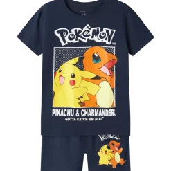 Outlet Nkmfux Pokemon pyjamas til barn, Navy Blazer Pyjamas Gutt 8-16 År | Pyjamaser Gutt