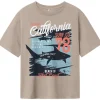 Discount Nkmhirlan t-skjorte til barn, Island Fossil T-skjorte Gutt 8-16 År | T-skjorter Gutt