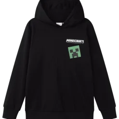 New Nkmjacot Minecraft hettegenser, Black Gensere Gutt 8-16 År | Gensere & Overdeler Gutt