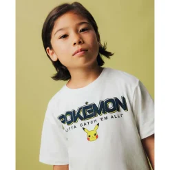 Online Nkmmat Pokemon t-skjorte til barn, Bright White T-skjorte Gutt 8-16 År | T-skjorter Gutt