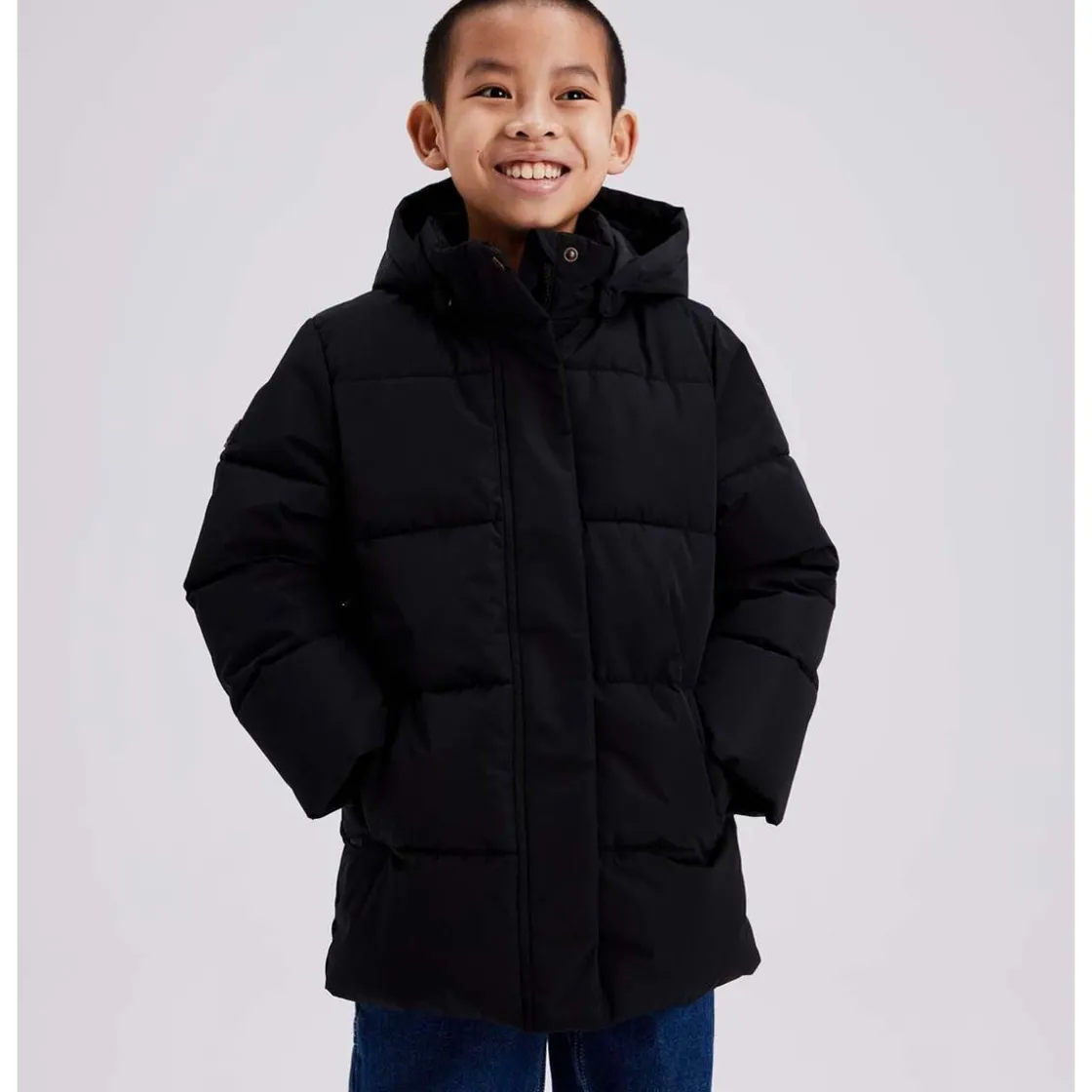 Sale Nkmmedow03 vinterjakke, Black Jakker Barn
