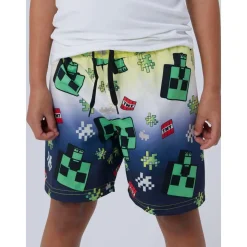 Online Nkmmyx Minecraft badeshorts, Safety Yellow Badetøy Gutt 8-16 År | Badetøy Baby Jente