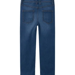 Outlet Nkmryan straight-fit jeans til barn, Dark Blue Denim Bukser Gutt 8-16 År | Bukser Baby Gutt