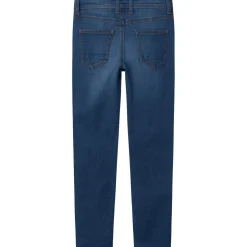 Fashion Nkmsilas slim-fit jeans til barn, Dark Blue Denim Bukser Gutt 8-16 År | Bukser Baby Gutt