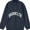 New Nkmstyn sweatshirt til barn, Dark Sapphire Gensere Gutt 8-16 År | Gensere & Overdeler Gutt
