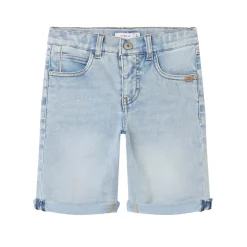 Discount Nkmtheo denim shorts til barn, Light Blue Bleach Shortser Gutt 8-16 År | Shortser Baby Gutt