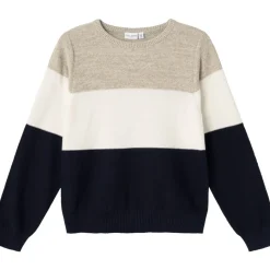 Sale Nkmvohan strikket genser til barn, Weathered Teak Gensere Gutt 8-16 År | Gensere & Overdeler Gutt