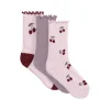 New Nmfbitta 3-pack sokker, Winsome Orchid Sokker Jente | Sokker Baby Jente