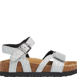 Hot Nmffiona sandaler til småbarn, Silver Sandaler Og Badesko